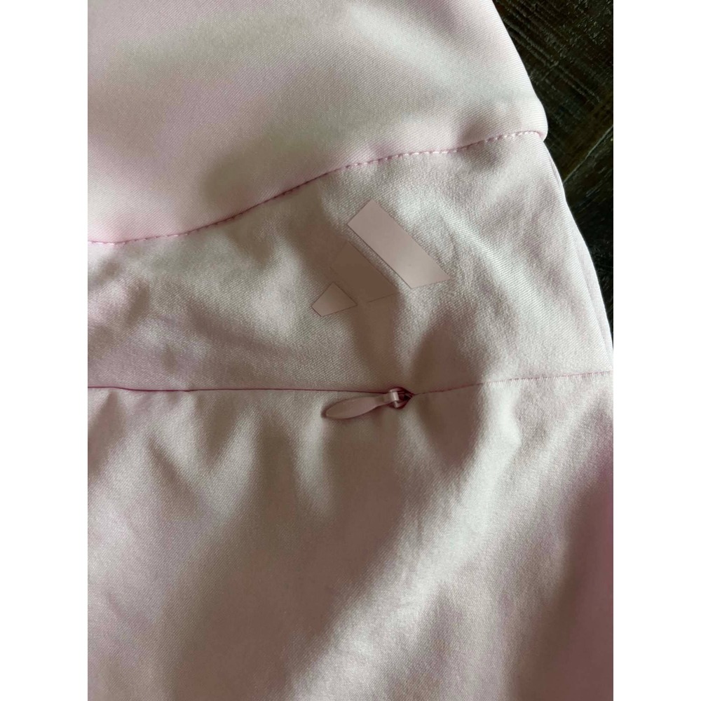 Adidas Women Ultimate Frill Golf Skirt Skort Clear Pink JX9159 Small NWT - Picture 7 of 9